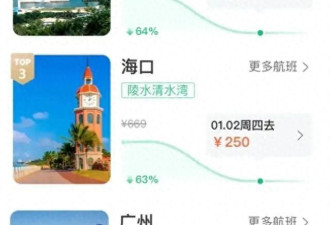 春节机票暴跌 最高降幅近7成 网友：赶紧安排