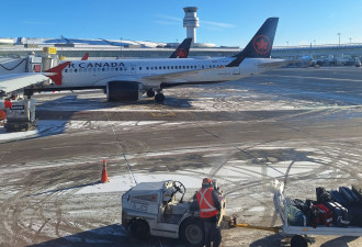 加航和WestJet入选北美取消航班最多的十家航空公司