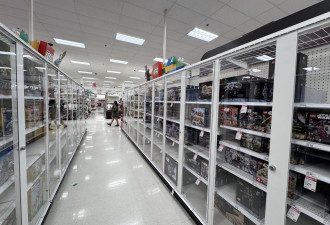 硅谷超市防盗 冰柜改放产品照、货架变上锁货柜