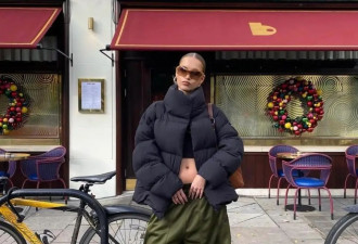 冬天穿羽绒服也可以很美很酷 跟着博主这样搭