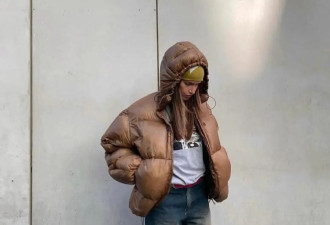 冬天穿羽绒服也可以很美很酷 跟着博主这样搭