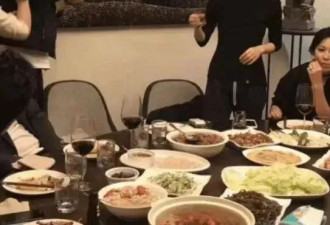 王菲家中聚餐照流出，素颜出镜美得真实又自然