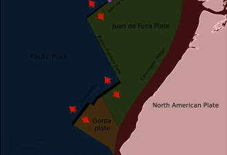 离温哥华不远的外海活火山 2025年肯定要喷发