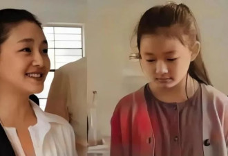 汪小菲和10岁玥儿合照,女儿侧脸像大S,长发及腰