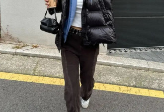 今年冬天流行“羽绒服+裤子” 谁穿谁好看