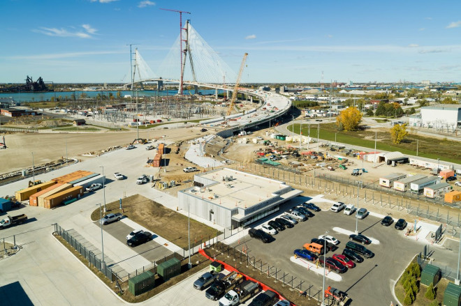 gordie howe bridge canadian port of entry border crossing