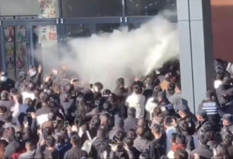 大规模抗议爆发后 陕西蒲城驻满了特警