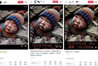 日喀则地震，这个被压的小男孩居然是AI生成的