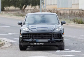 外观微调 新款保时捷Cayenne Coupé谍照
