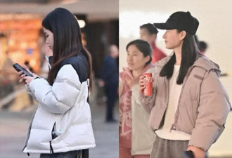 看北京街拍就明白 “短羽绒服+长裤”正流行