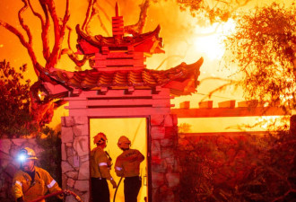 LA大火，拜登取消出访意大利 好莱坞市中心疏散