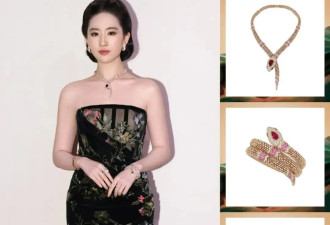 刘亦菲同框安妮海瑟薇，顶级神颜美绝了！戴宝格丽的“灵蛇女王”有多飒