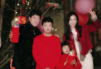 黄圣依回到杨子豪宅，写对联贴窗花好喜庆