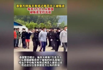 越扒越深，泰国每天卖掉近200中国人，他们为何敢如此肆无忌惮？