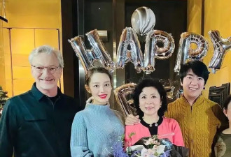 郎朗全家福曝光，28岁娇妻皮肤白到会发光，他脸型圆了有点女相