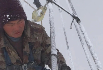 雪天在特高压线上高空作业引关注，对话凉山小伙