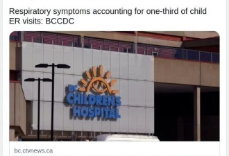 BC省急诊室儿童三分之一都是这症状 如何自保？