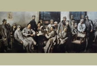 以一幅油画 周恩来给林彪致命一击