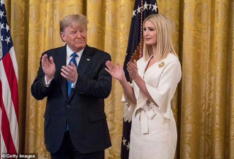 伊万卡对父亲就职打破沉默：“我无法忍受黑暗”