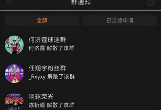 抵制饭圈文化 王楚钦宣布：解散粉丝群