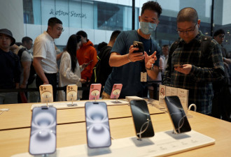 遭华为打压 iPhone上季中国出货量骤减25%
