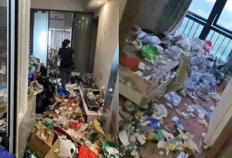 杭州房东崩溃 女退租留满地粪便垃圾 吓跑清洁员