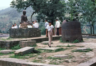 1983年少林寺，很原生态，也很热闹