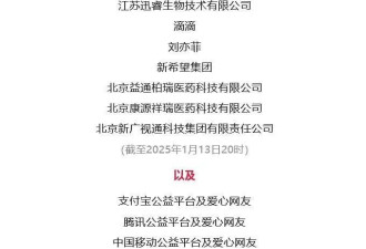中国红十字会发文：致谢刘亦菲