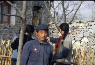 1972年，美国人拍摄的河北农村彩色照片