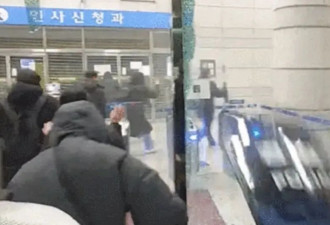 法院遭打砸抢，首尔再现“暴力一夜”....