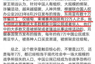 缅甸电诈园：习式“人类命运共同体”的展台？