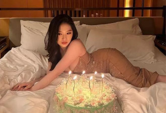 甄子丹长女喜迎21岁生日,甄济如穿紧身裙秀事业线