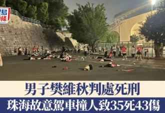 致35人死亡，珠海驾车冲撞市民案凶手被执行死刑