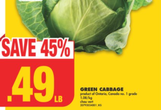 多伦多超市本周特价：10lb土豆$1.99！香蕉$0.58！牛奶$4.98