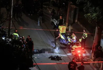 美国绿卡男冲进闹市无差别砍人 满地鲜血尸体伏街