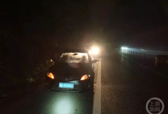 高速路车子没油停摆男子弃车买油？罚款200记3分！
