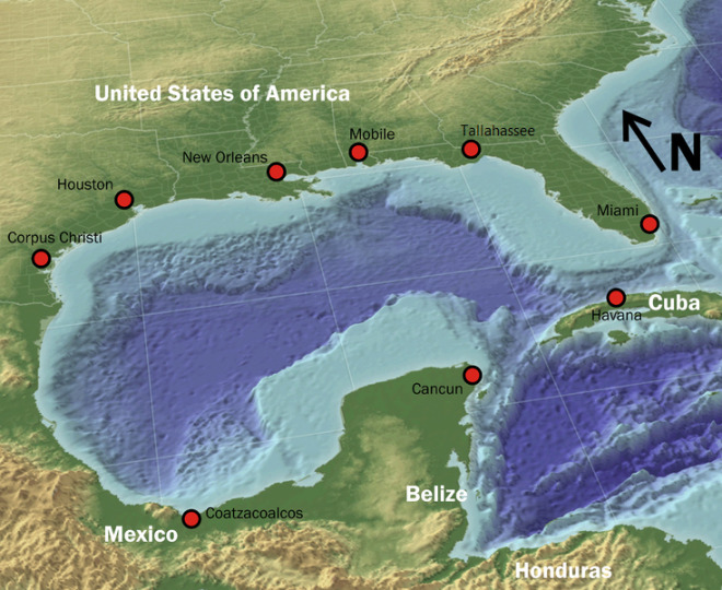 Gulf of Mexico - Wikipedia