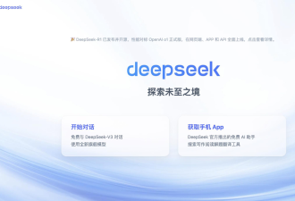 惊传中国爆红DeepSeek服务器“崩了”