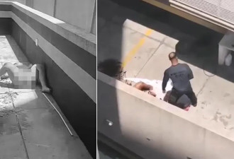 网美1炮战2男拍3P淫片 下身赤裸坠楼身亡