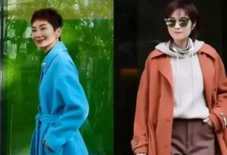 这才是中年女人反油腻的秘诀：大衣+裙子长裤