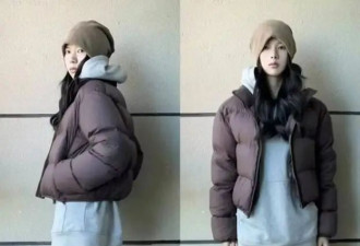 哈儿滨街拍：都在穿羽绒服+裤子 保暖又时髦