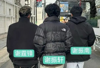谢霆锋和两个儿子背影照曝光 父子三人街头散步好惬意