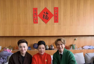 汪明荃新年家宴堪比颁奖礼，百位明星排队拜年