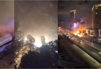 网传深圳“货车起火爆炸”
