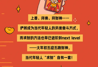 当代年轻人花式迎财神指南