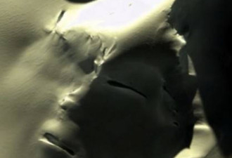南极卫星照惊见超清晰巨型人脸 地质学家给答案