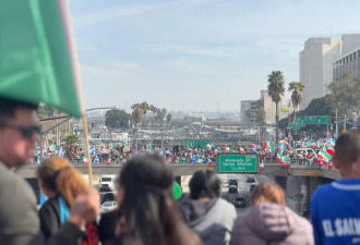 响应"无移民日" 全美多地企业停业 抗议川普议程