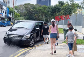 林志颖一家新加坡过年，Kimi大高个大眼睛