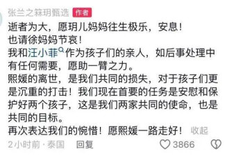 大S临终前细节公开，10岁玥儿和8岁希箖看着妈妈离世，哭声一片