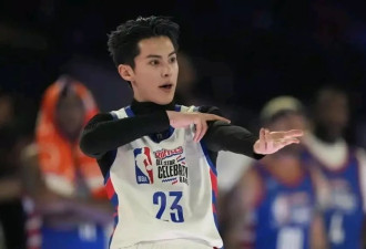 NBA官宣王鹤棣入选名人赛！去年18分创纪录